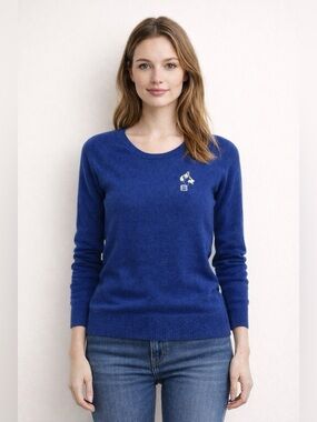Vintage Balenciaga Knits 100% Wool Women's Crewneck Sweater - Italy 42